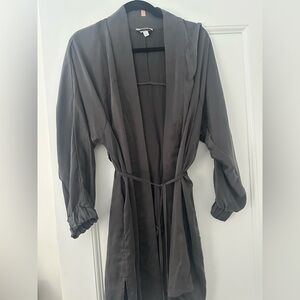 Lunya Washable Silk Robe - Eclipse (XS/S)